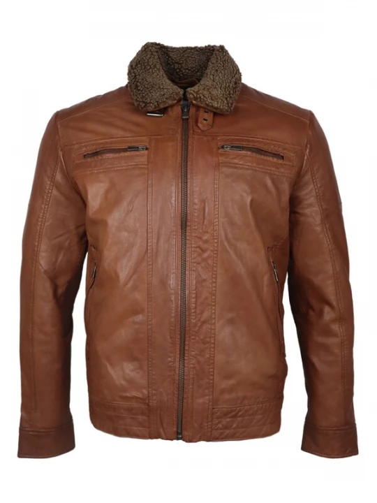 Foto van product RICANO Tussenjas 'Dino' cognac