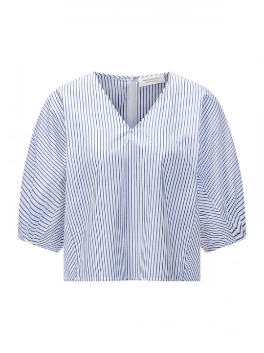 Foto van product Rich & Royal Blouse blauw / bruin