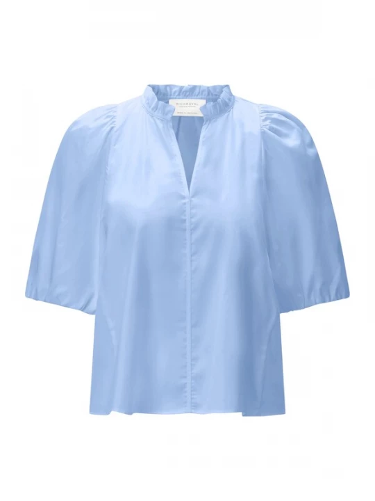Foto van product Rich & Royal Blouse blauw / wit