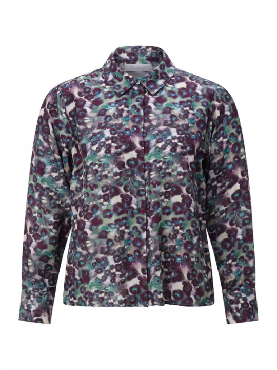Foto van product Rich & Royal Blouse turquoise / groen / aubergine