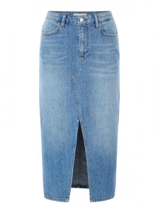 Foto van product Rich & Royal Rok blauw denim