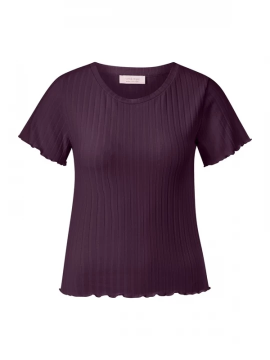 Foto van product Rich & Royal Shirt aubergine