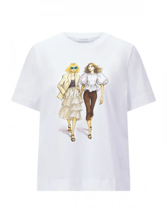 Foto van product Rich & Royal Shirt beige / bruin / wit