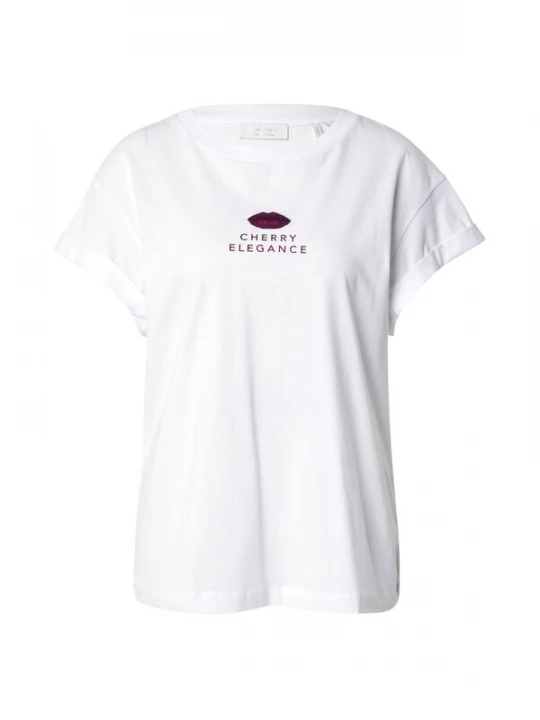 Foto van product Rich & Royal Shirt bessen / zwart / wit