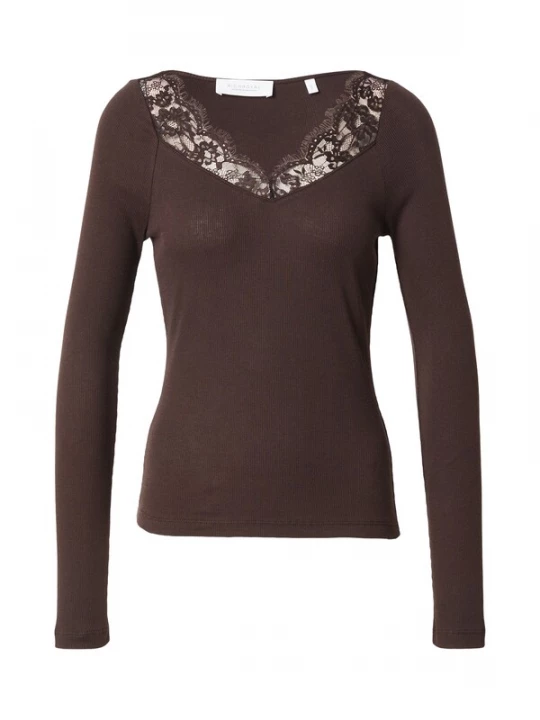 Foto van product Rich & Royal Shirt donkerbruin