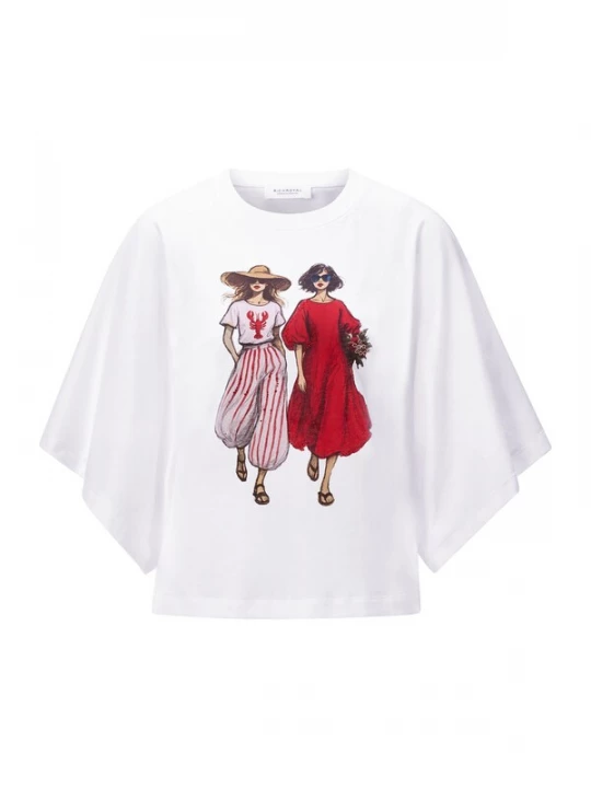 Foto van product Rich & Royal Shirt gemengde kleuren / wit