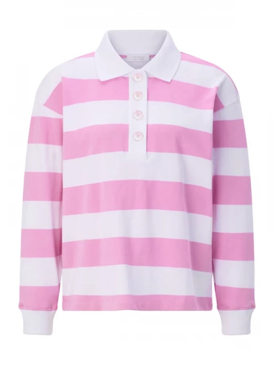 Foto van product Rich & Royal Shirt oudroze / wit