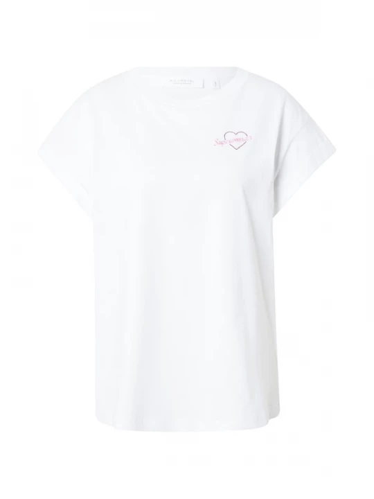 Foto van product Rich & Royal Shirt rosa / wit