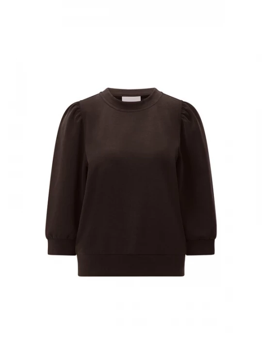 Foto van product Rich & Royal Sweatshirt donkerbruin