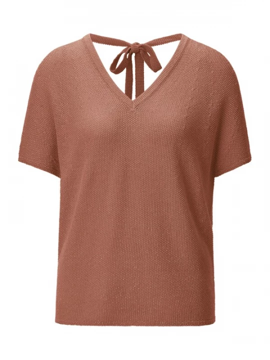 Foto van product Rich & Royal Trui cognac