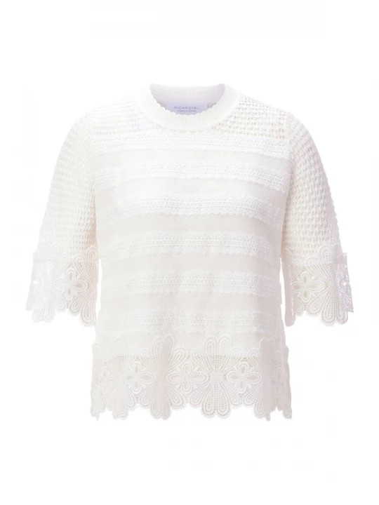 Foto van product Rich & Royal Trui wit / offwhite