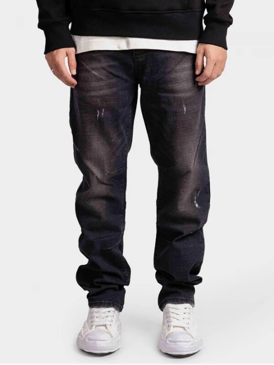 Foto van product Richesse Jeans 'BULLET BLACK BAGGY JEANS' antraciet