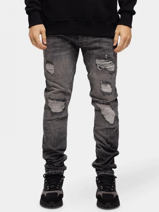 Foto van product Richesse Jeans 'FORCE DELUXE GREY JEANS' grey denim
