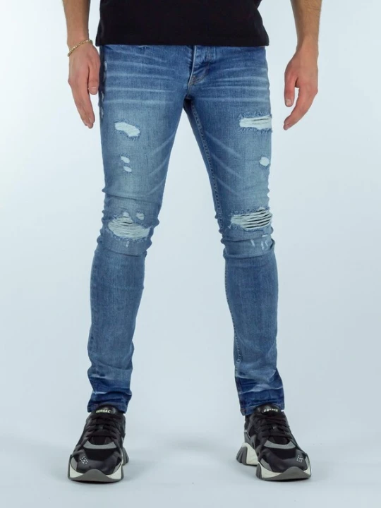 Foto van product Richesse Jeans 'HENRI BLUE JEANS' blauw denim
