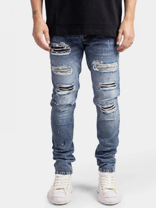 Foto van product Richesse Jeans 'Jet Blue Jeans' blauw denim