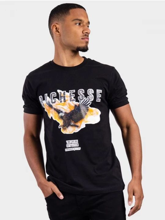 Foto van product Richesse Shirt 'AIGLE' zwart