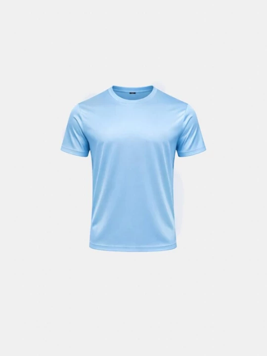 Foto van product Richesse Shirt 'SHINY ESSENTIAL SHIRT SKY BLUE' hemelsblauw