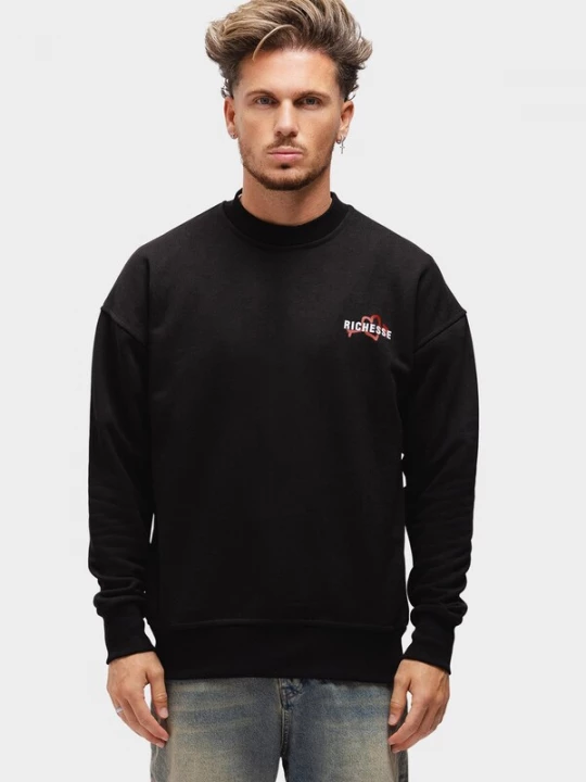 Foto van product Richesse Sweatshirt 'UNEXPECTED CREWNECK' zwart