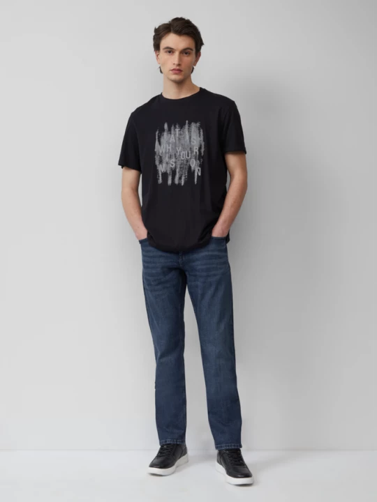 Foto van product Rick jeans / slim fit / mid rise / smalle pijp QS blauw