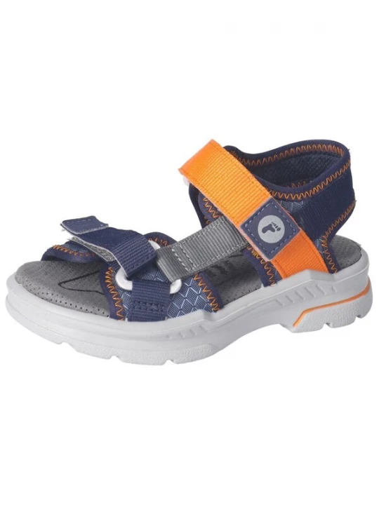 Foto van product RICOSTA Sandalen blauw / grijs / oranje