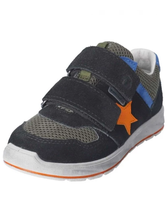Foto van product RICOSTA Sneakers blauw / grijs / oranje / zwart