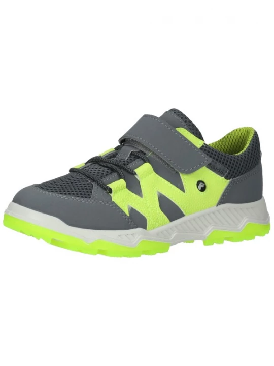 Foto van product RICOSTA Sneakers grijs / neongroen / wit
