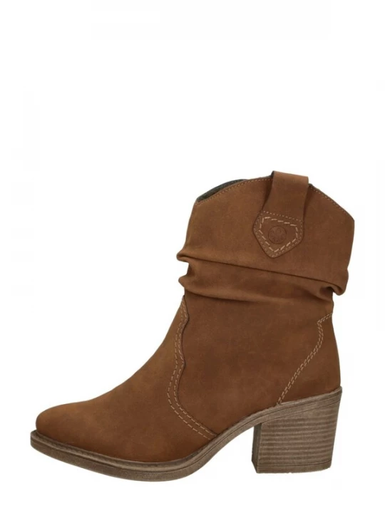 Foto van product Rieker Boots 'Enkellaarsjes Hak' cognac