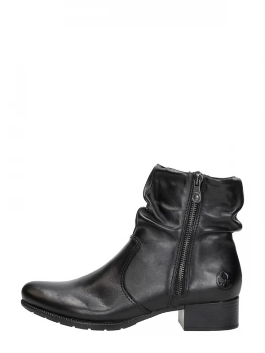 Foto van product Rieker Boots 'Enkellaarsjes Hak' zwart