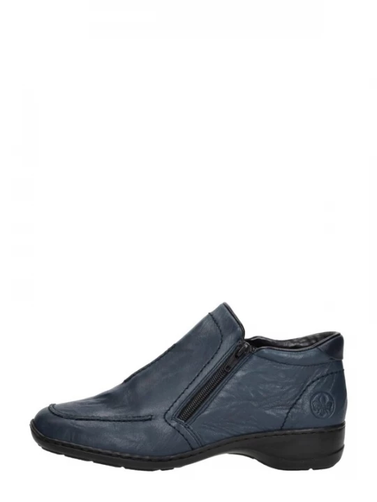 Foto van product Rieker Boots 'Enkellaarsjes Plat' blauw