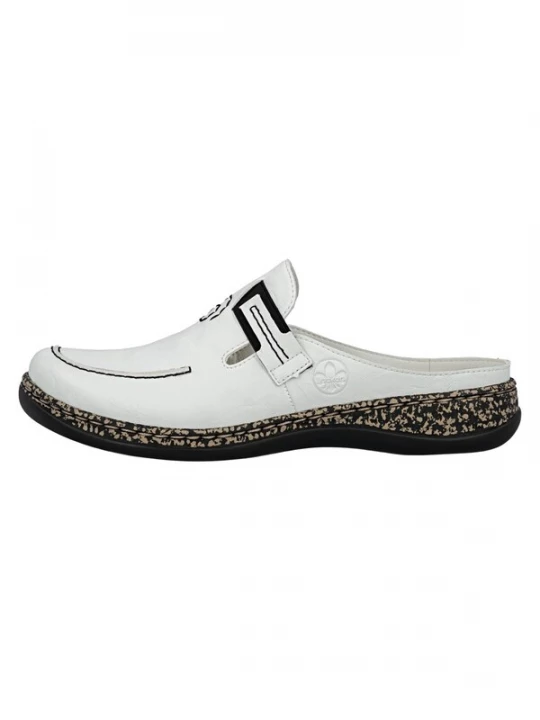 Foto van product Rieker Clogs 'Basic' wit