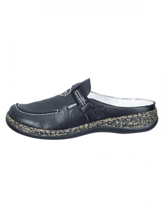 Foto van product Rieker Clogs 'Basic' zwart