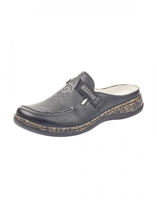 Foto van product Rieker Clogs 'Kalkutta' zwart