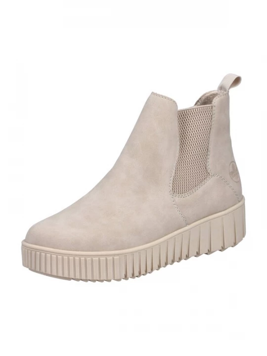Foto van product Rieker Enkellaarsjes beige