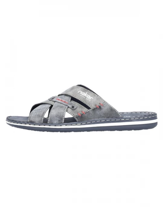 Foto van product Rieker Muiltjes 'Comfort' blauw