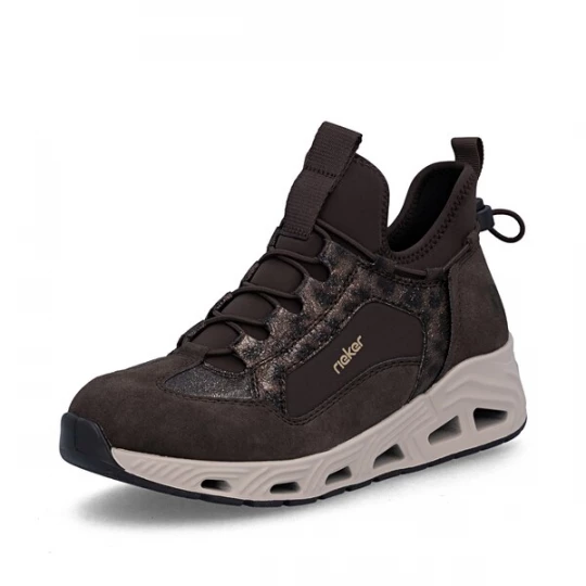 Foto van product Rieker Slip-on chocoladebruin