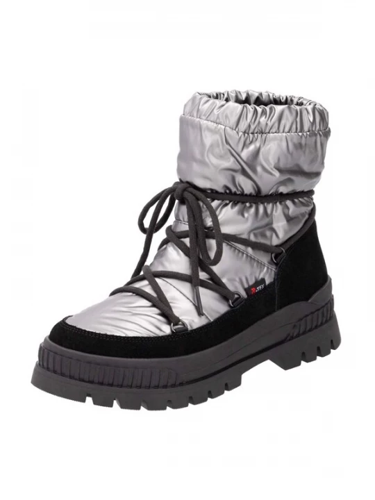 Foto van product Rieker Snowboots 'Evolution' zwart / zilver