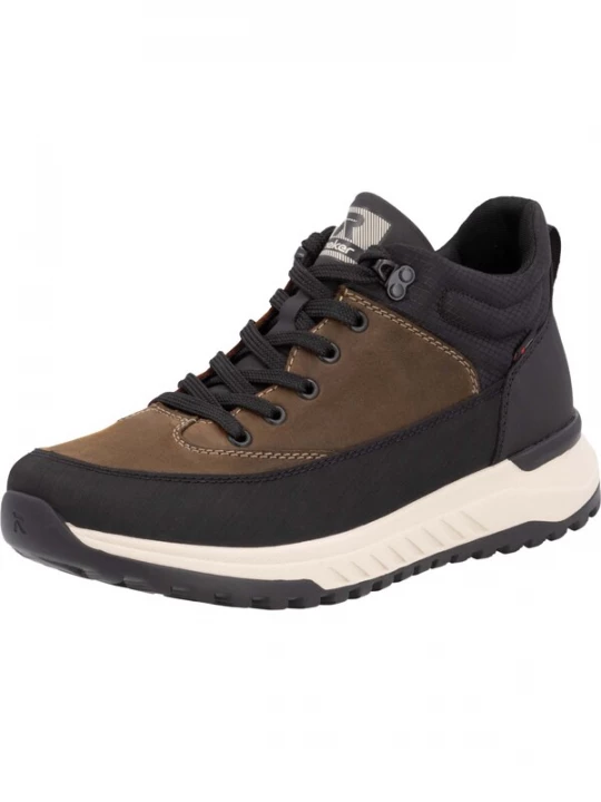 Foto van product Rieker Sport Sportieve veterschoen bruin / zwart