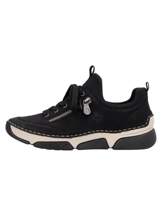 Foto van product Rieker Sportieve veterschoen 'Basic' zwart