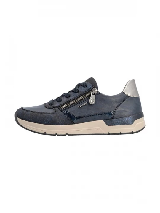 Foto van product Rieker Sportieve veterschoen blauw