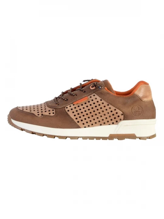 Foto van product Rieker Sportieve veterschoen bruin