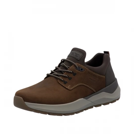 Foto van product Rieker Sportieve veterschoen donkerbruin