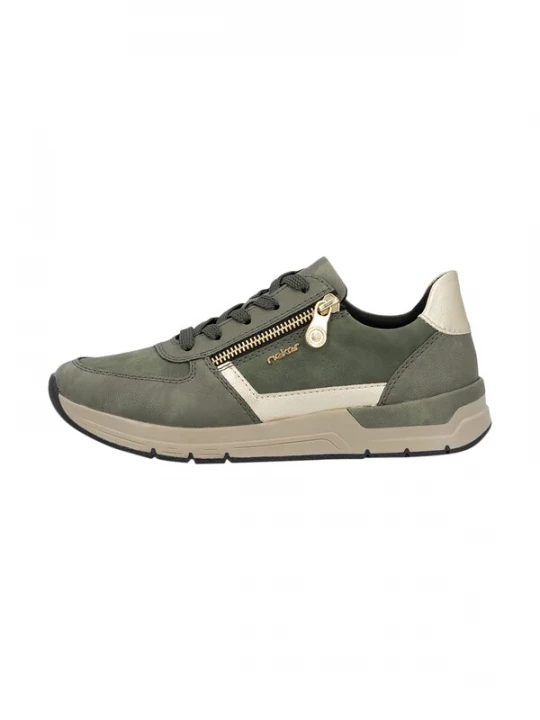 Foto van product Rieker Sportieve veterschoen groen