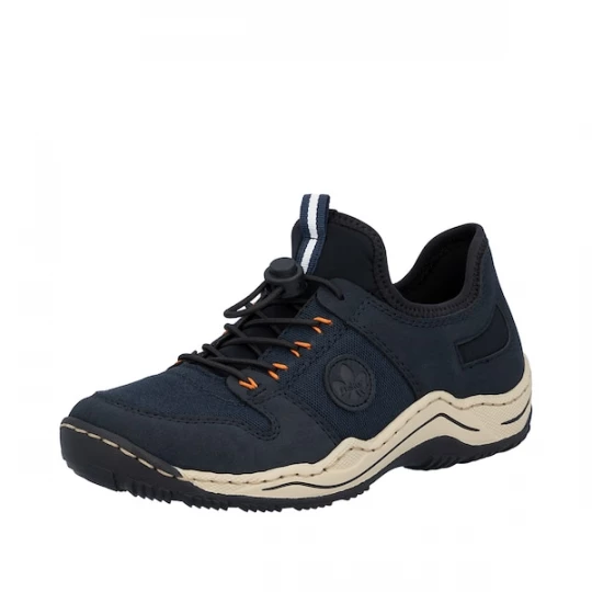 Foto van product Rieker Sportieve veterschoen navy