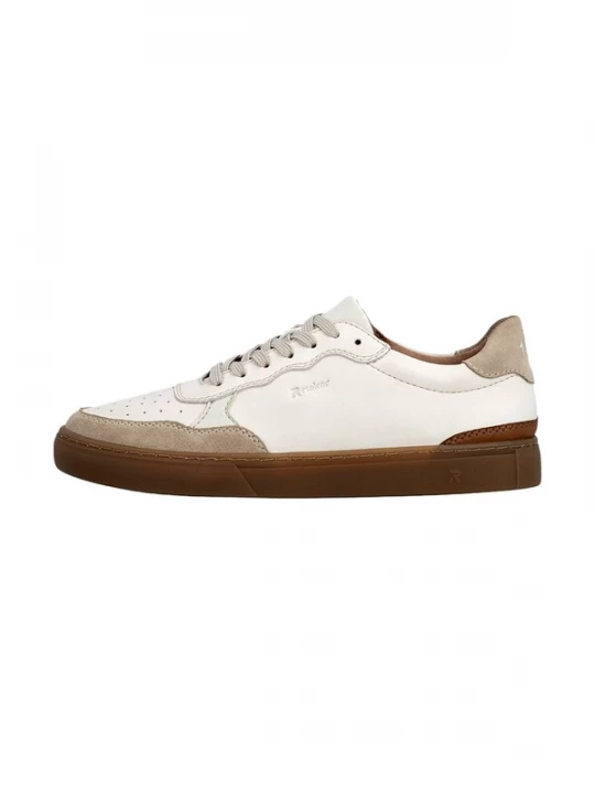 Foto van product Rieker Sportieve veterschoen wit