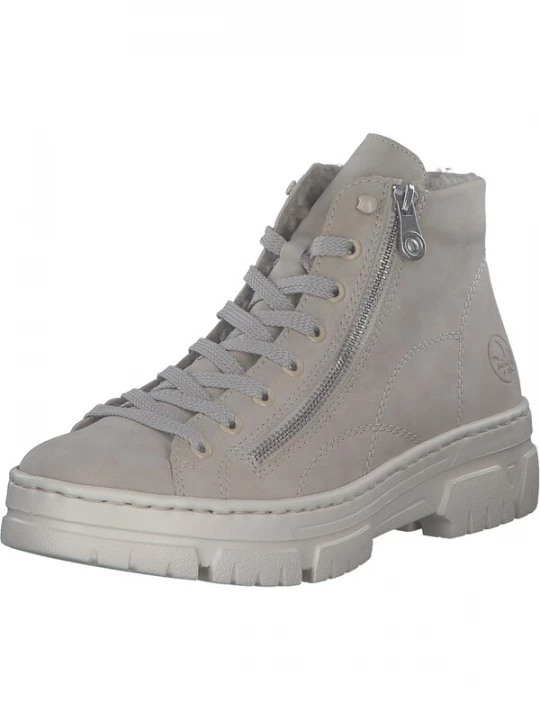 Foto van product Rieker Veterlaarzen beige