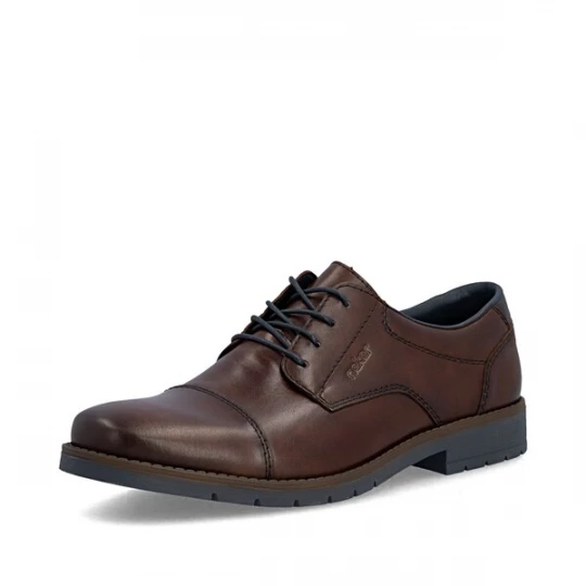 Foto van product Rieker Veterschoen chocoladebruin