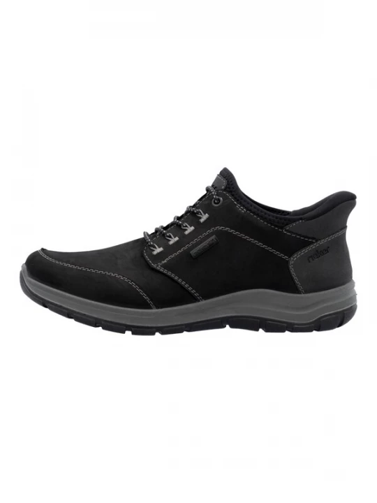 Foto van product Rieker Veterschoen grijs / zwart