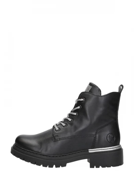 Foto van product Rieker Veterschoen 'Veterschoenen Hoog' zwart