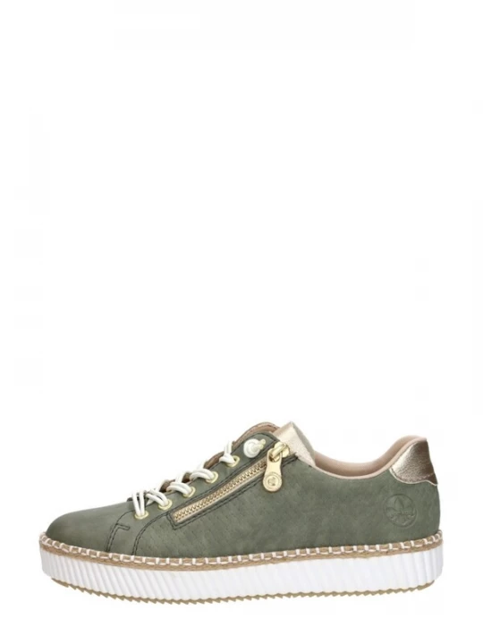 Foto van product Rieker Veterschoen 'Veterschoenen Laag' groen