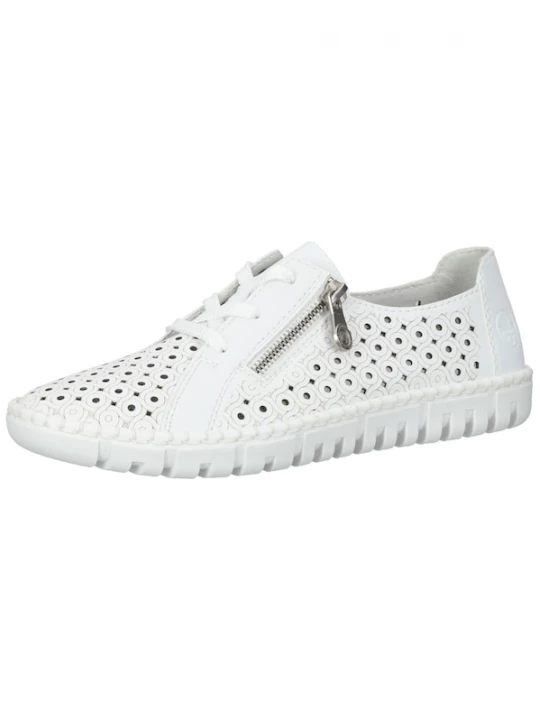 Foto van product Rieker Veterschoen wit